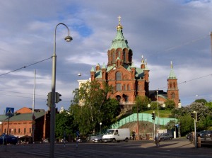 La cattedrale Huspenski di Helsinki