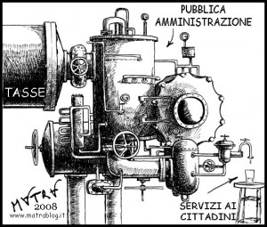 La PEC, ovvero la montagna che partorì il topolino (la vignetta l'ho trovata su www.matrablog.it)