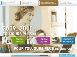 e-Government in Francia (cliccare per ingrandire l'immagine)