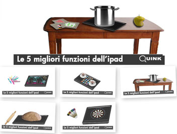 Le cinque migliori funzioni di iPad nell'interpretazione di Quink