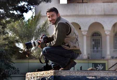 Namir Noor-Eldeen il giornalista della Reuters ucciso a Baghdad nel 2007 dall'equipaggio di un Apache americano