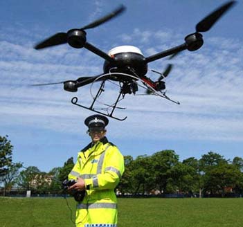 Anche in Gran Bretagna la polizia sperimenta l'uso di droni