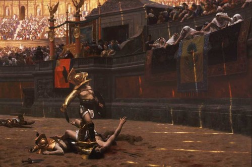 "Pollice verso" di Jean-Leon Gerome, 1872