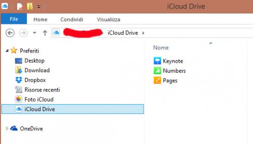 Nuovo pannello di controllo iCloud per Windows