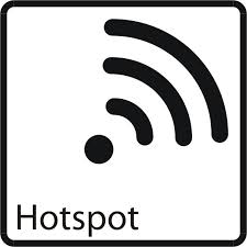 Questo è il simbolo di un Hot Spot Wi-Fi